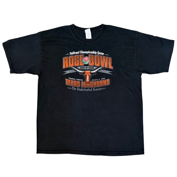 Gildan Other - VTG 2006 Rose Bowl Texas Longhorns Football National Champs Game T-Shirt Mens XL